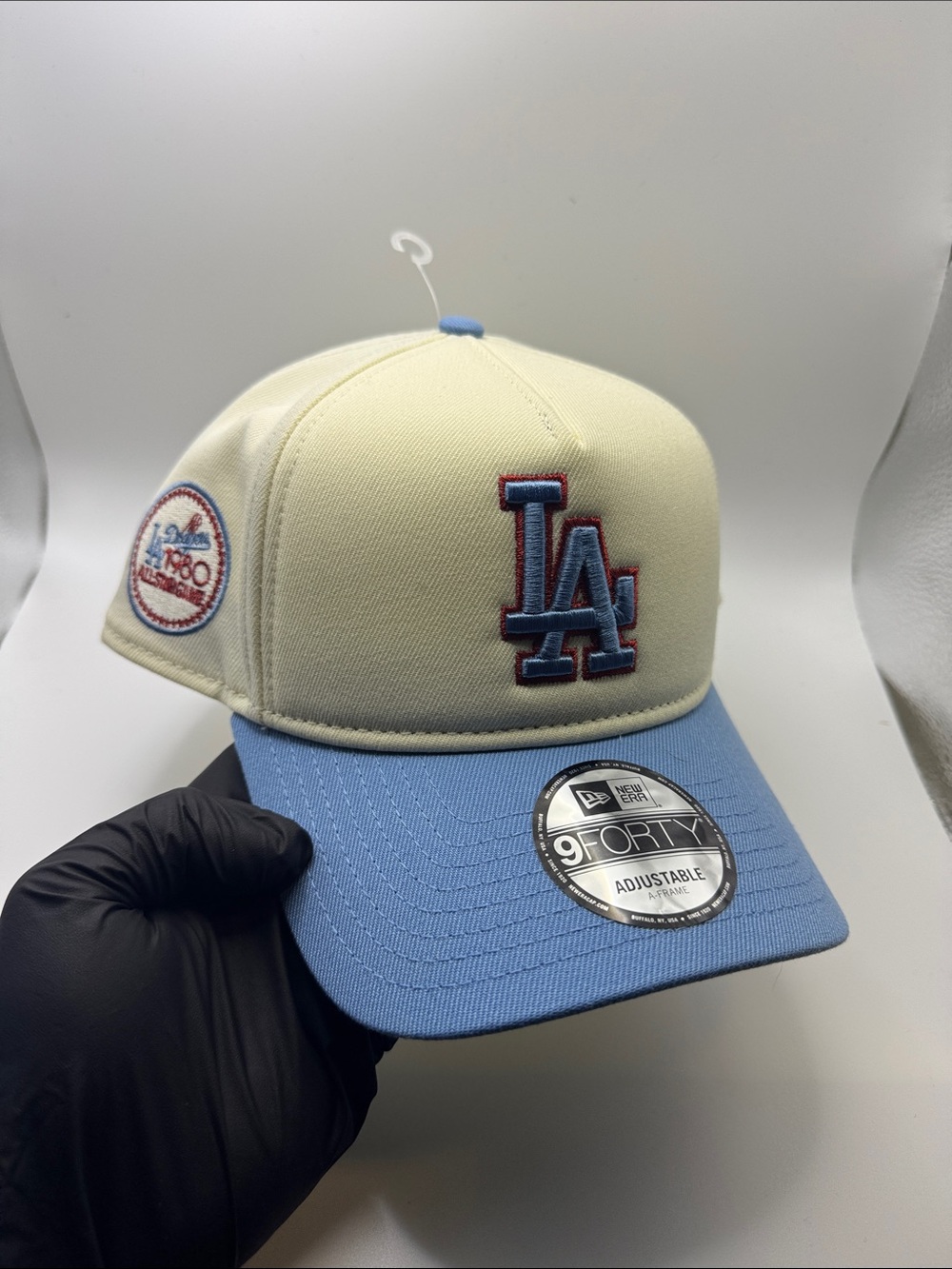 New Era LA Dodgers Cream and Light Blue 1980 All-Star Game Embroidered Patch